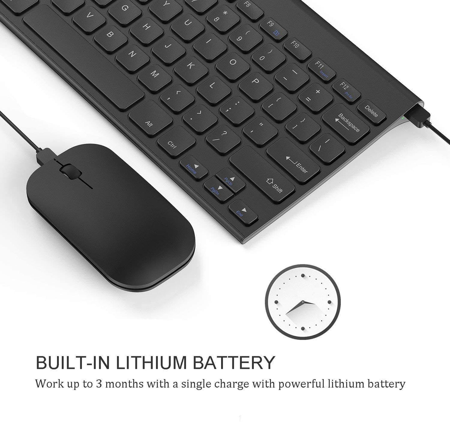 Teclado y ratón inalámbricos