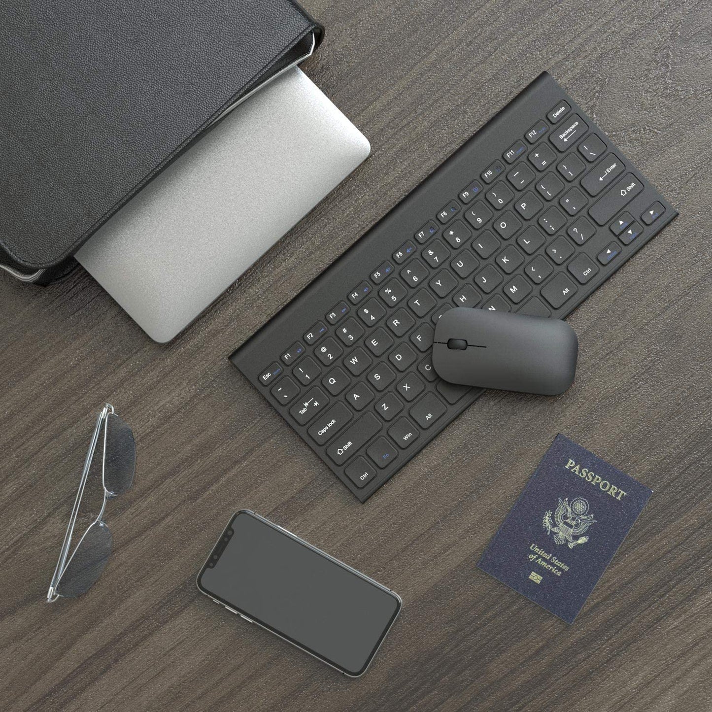 Teclado y ratón inalámbricos