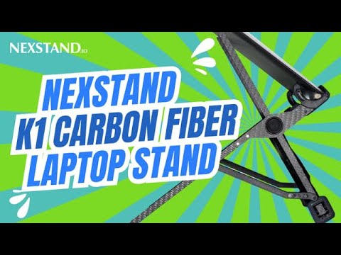 Support pour ordinateur portable en fibre de carbone Nexstand K1